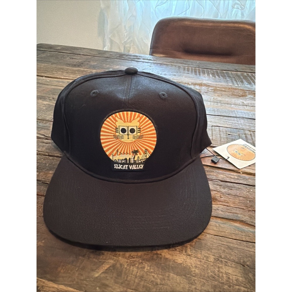 Silicat Valley Summer Hat Black Adjustable!